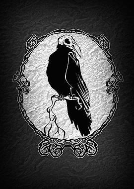 Skull Raven