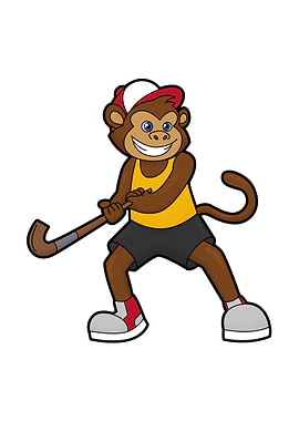 Monkey Hockey Hockey stick