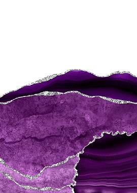 Purple Silver Agate Tex 10