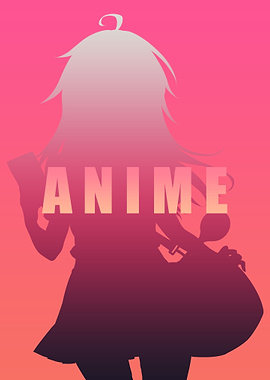Anime Black Pink Art