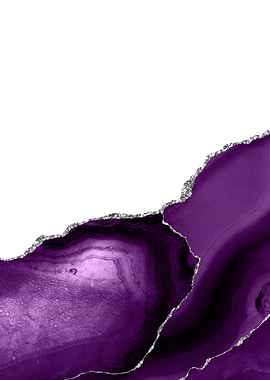 Purple Silver Agate Tex 08