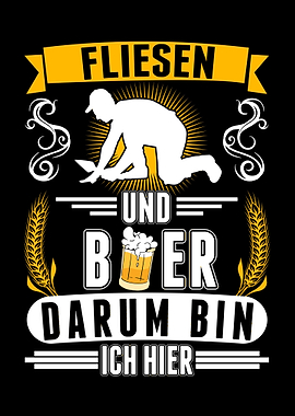 Fliesen und Bier Darum bin