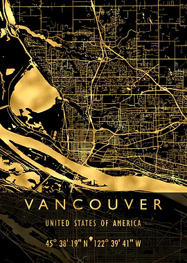 VANCOUVER MAP USA