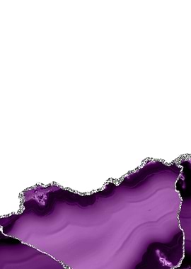 Purple Silver Agate Tex 09