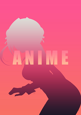 Anime Black Pink Art