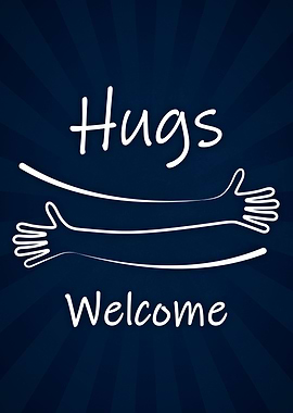 Hugs Welcome Friendly Hug