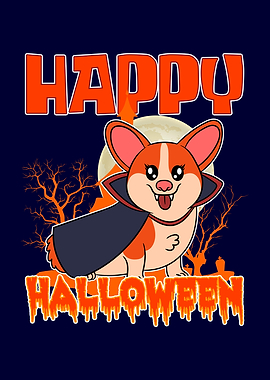 Halloween Vampire Dog