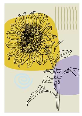 Artsy Sunflower
