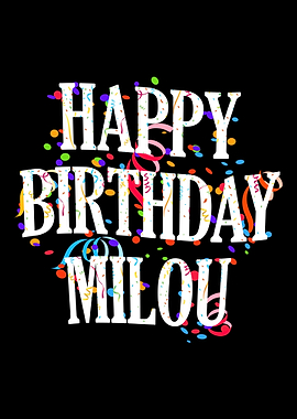 Happy Birthday Milou