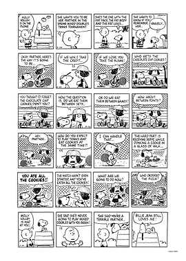 Tennis Tournament Comic