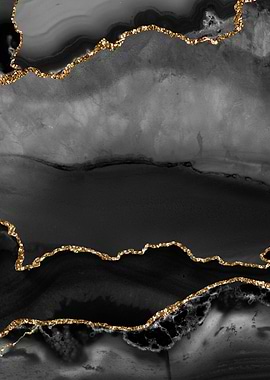 Black Gold Agate Textu 02