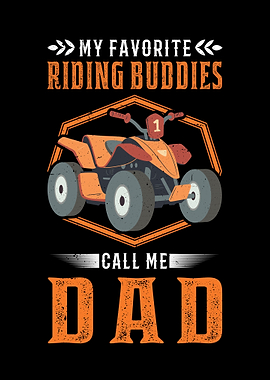 Atv Dad Quad Bike Papa 4x4