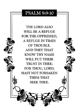 Psalm 9 9 10