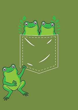 Cottagecore Aesthetic Frog