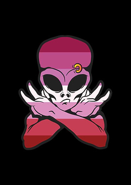 Lesbian Alien Colors Of