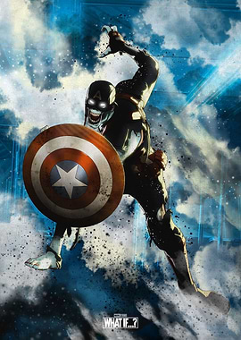 What If - Zombie Captain America Dark Edition