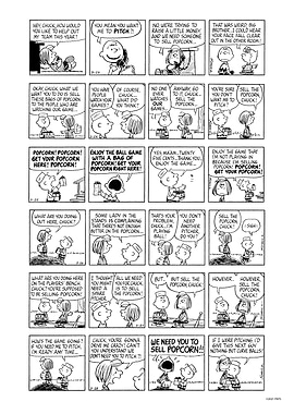 Popcorn Comic Strip
