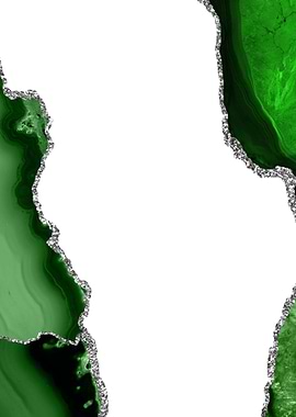 Green Silver Agate 15