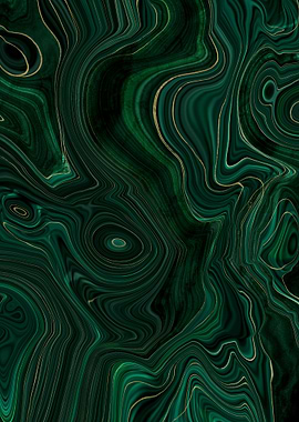 Malachite Gold Texture 03