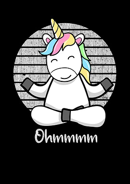 Meditation Einhorn Yoga