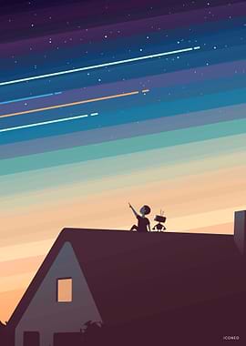 Spaceships crossing