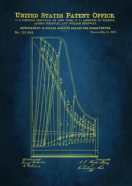 14 1872 Steinway Piano Fo