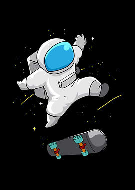 Astronaut Skateboard