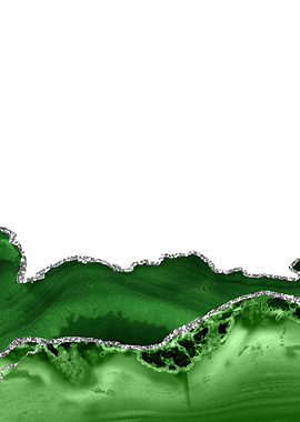 Green Silver Agate 12