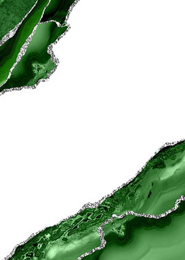 Green Silver Agate 13