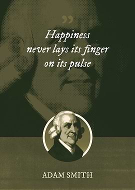 Happiness never lays its