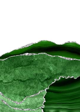 Green Silver Agate 10