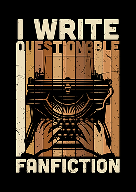 Writers Retro Tex Wall Art