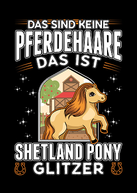 Shetland Pony Glitzer