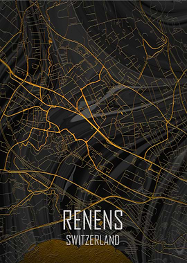 Renens Switzerland Map