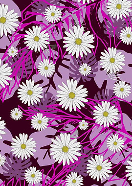 Daisy Flower Pattern