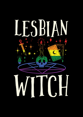 Lesbian Witch LGBTQ Pride