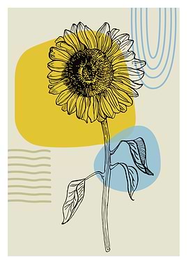 Abstract Sunflower