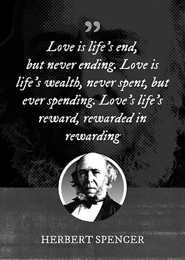 Love is lifes end but