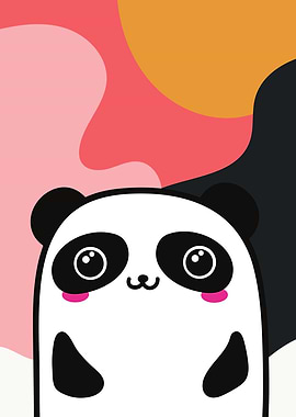 Cute Illustration Panda