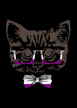 Asexual Cat Pride Design