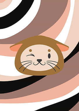 Cute Illustration Cat