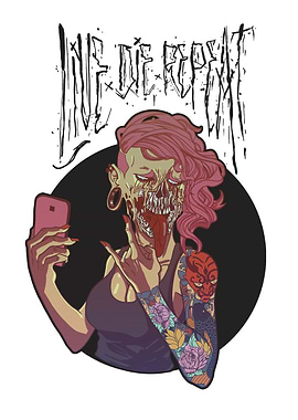 Selfie Zombie Girl