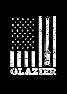 Patriotic Glassworker USA