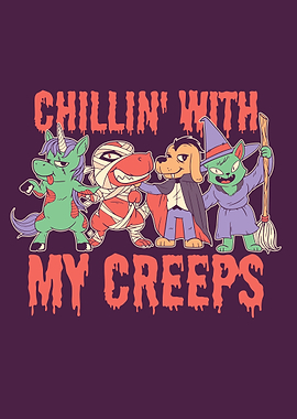 Family halloween boo ace