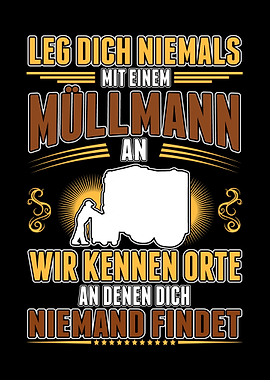 Leg dich niemals mit einem