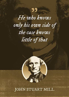 He who knows only his own