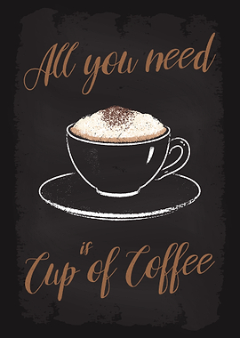 All you need Cup of Coffee