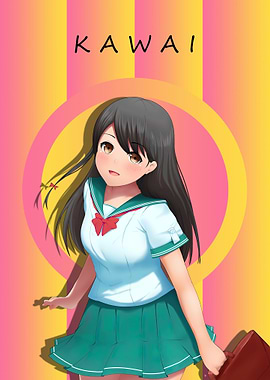 Cute Anime Girl Stile 2