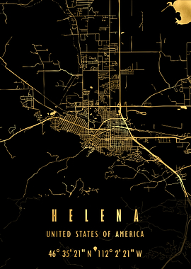 HELENA MAP USA