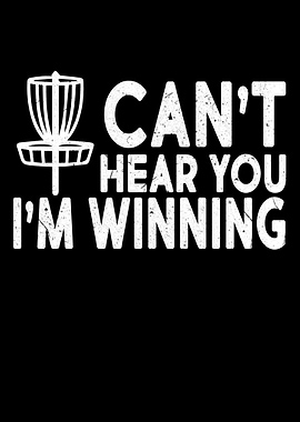 Disc Golf Funny Winner